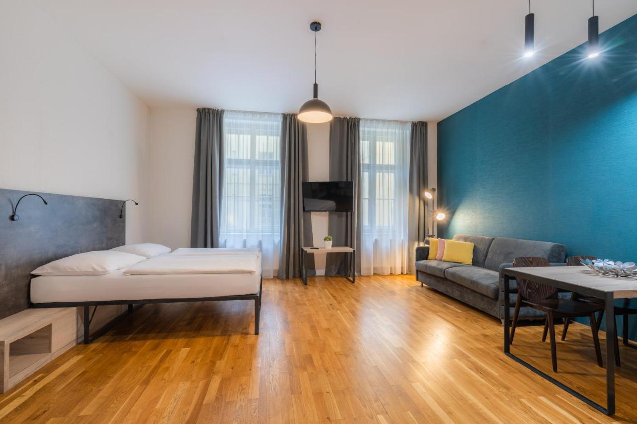 Ea Aparthotel Melantrich براغ المظهر الخارجي الصورة