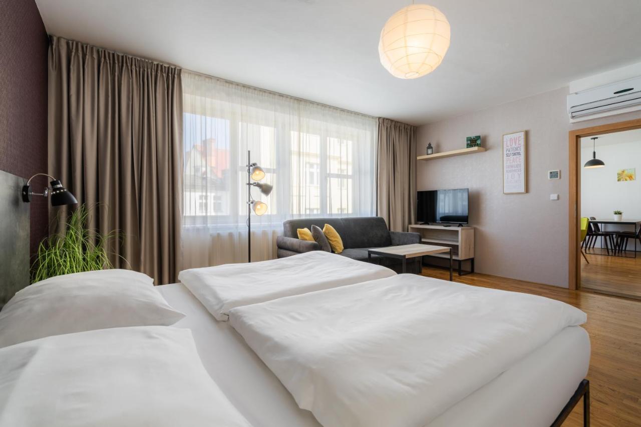 Ea Aparthotel Melantrich براغ المظهر الخارجي الصورة